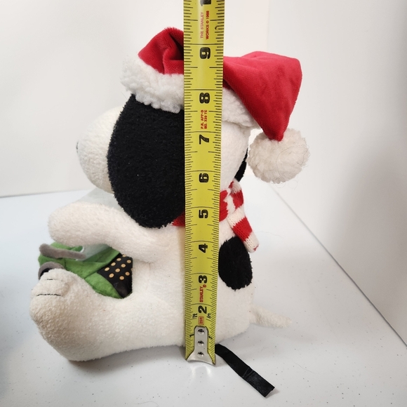 Very Rare Hallmark Snoopy Typewriter Animated Peanuts Moving Plush Christmas - Picture 6 of 6